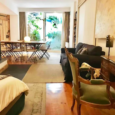 Lindo Loft In The Centre Of Lisbon, With Fireplace Appartamento *